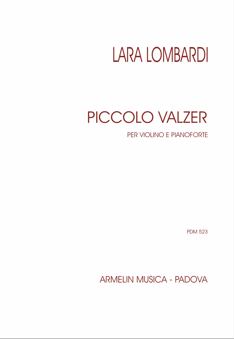 Armelin Musica Piccolo Valzer noty začátečnické vydání