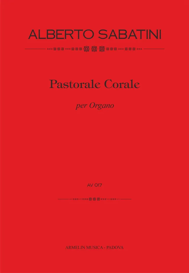 Armelin Musica Pastorale Corale noty pro varhany