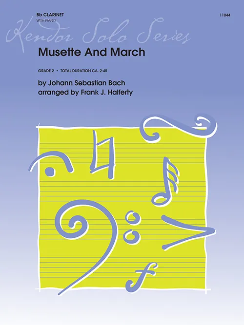 Kendor Music Musette And March noty klarinet