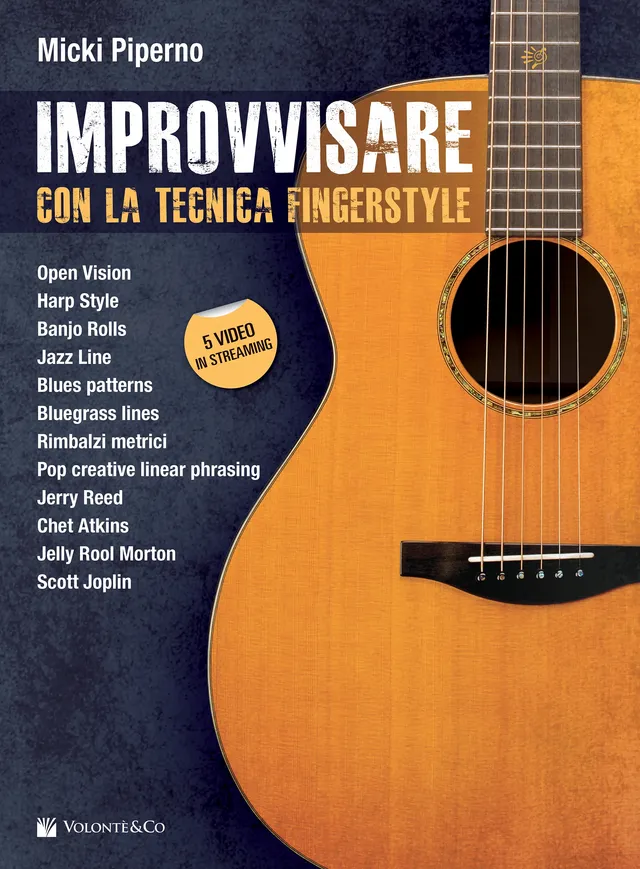 Volonte & Co Improvvisare con la Tecnica Fingerstyle noty s videem