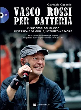 Volonte & Co Vasco Rossi noty pro bicí s CD