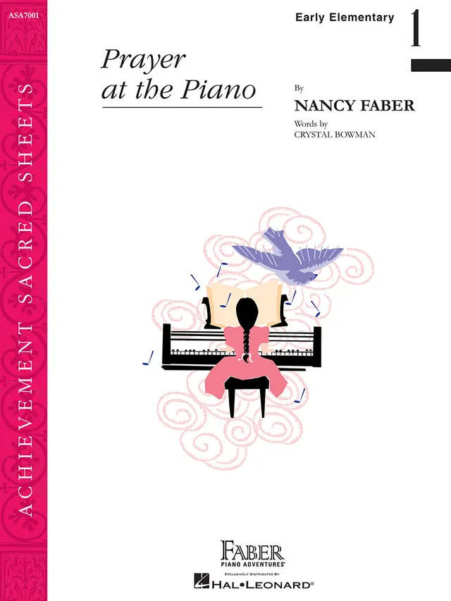 Faber Piano Adventures Prayer at the Piano sólo pro začátečníky