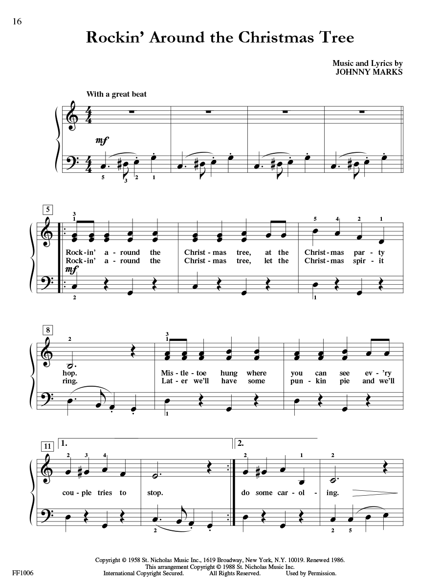 Faber Piano Adventures FunTime Christmas noty pro klavír
