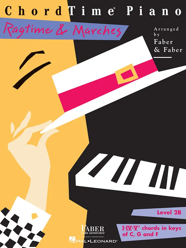 Faber ChordTime Piano Ragtime and Marches noty pro klavír 2B