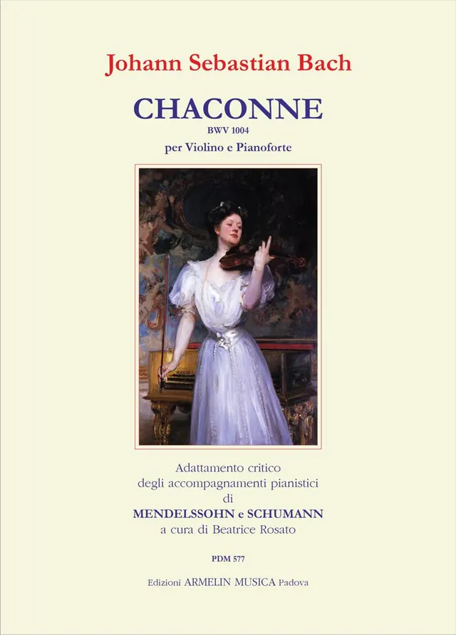 Armelin Musica Chaconne BWV 1004 noty pro housle
