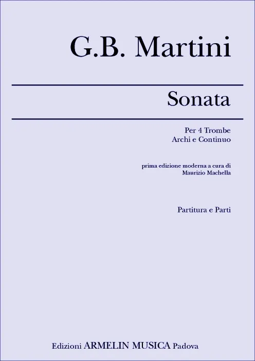 Armelin Musica Sonata per 4 trombe noty trubky smyčce