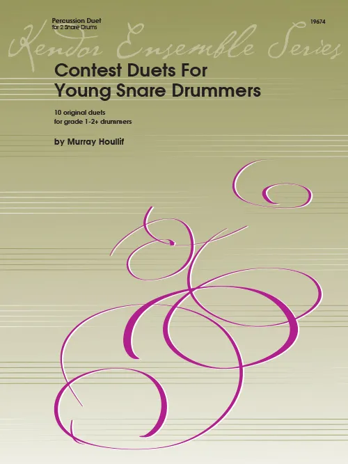 Kendor Music Contest Duets noty pro malý buben