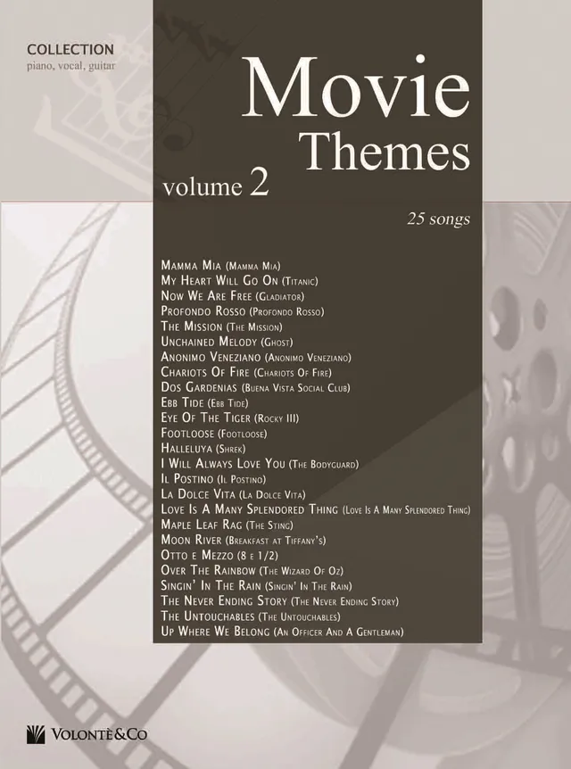 Volonte & Co Movie Themes Collection 2 noty filmové melodie