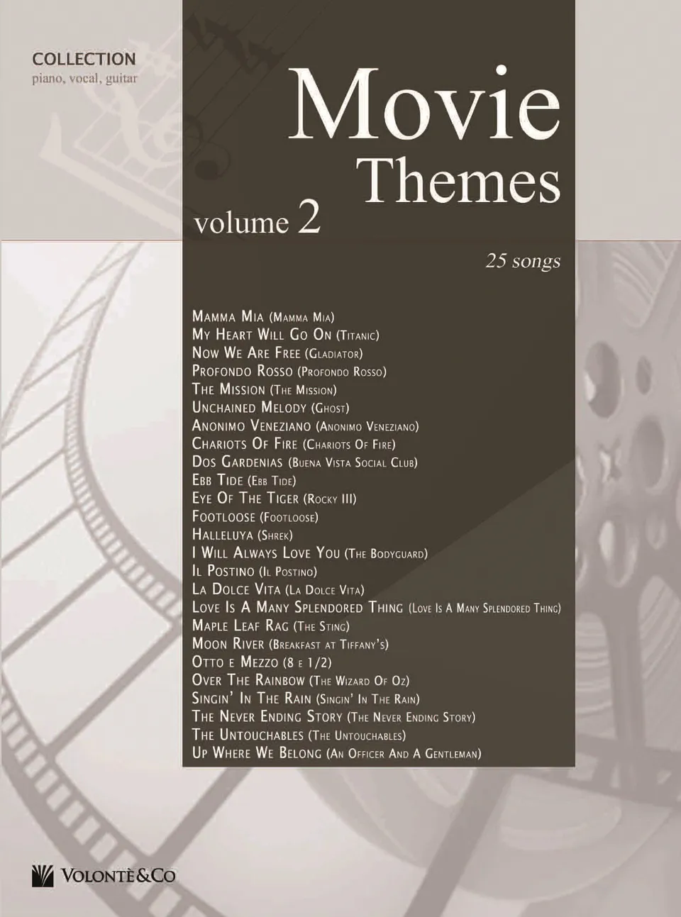 Volonte & Co Movie Themes Collection 2 noty filmové melodie