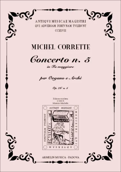 Armelin Musica Concerto n. 5 op. 26 n 5 noty F dur