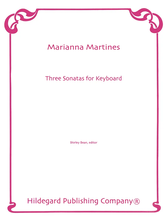 Hildegard Three Sonatas Martines noty klavír PDF