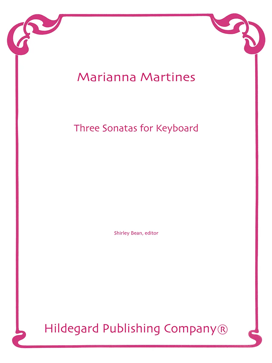 Hildegard Three Sonatas Martines noty klavír PDF