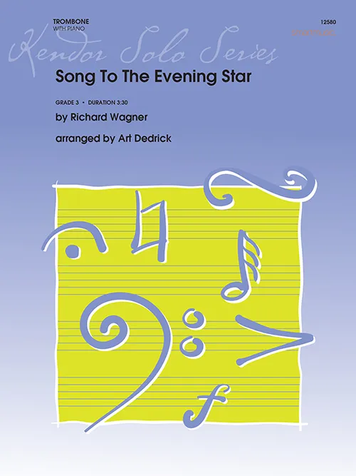 Kendor Music Song To The Evening Star noty pozoun klavír