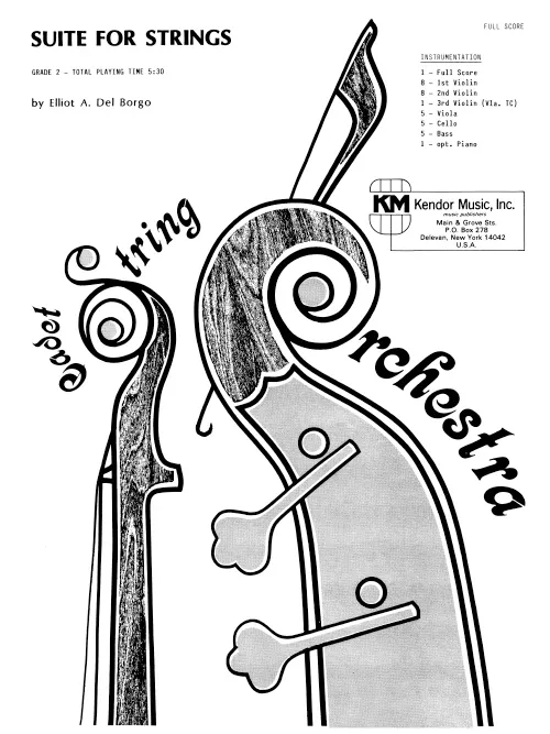 Kendor Music Suite For Strings partitura pro smyčce