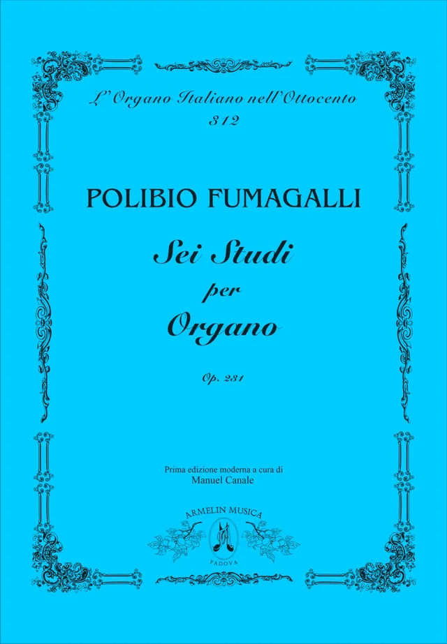 Armelin Musica Sei studi op. 231 varhanní noty