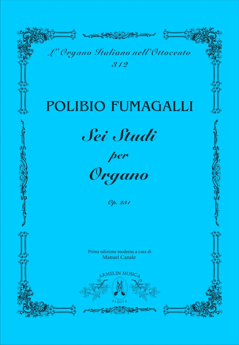 Armelin Musica Sei studi op. 231 varhanní noty