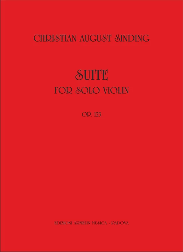 Armelin Musica Suite for solo Violin op 123 houslové noty