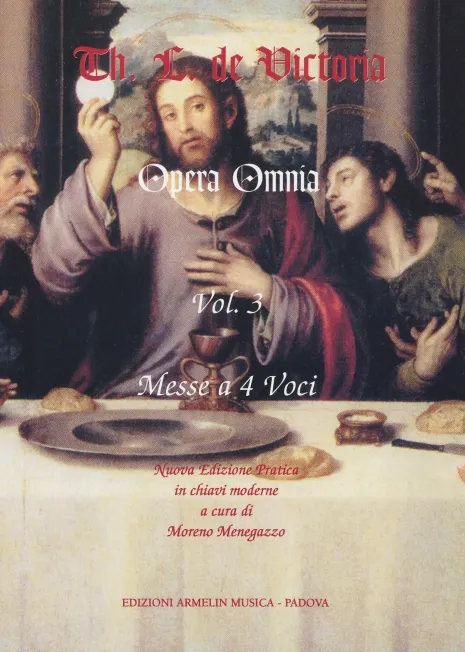 Armelin Musica Opera Omnia volume 3 partitura renesanční mše