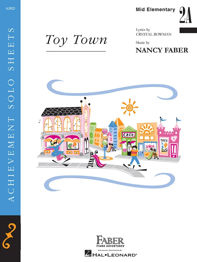 Faber Piano Adventures Toy Town noty pro začátečníky
