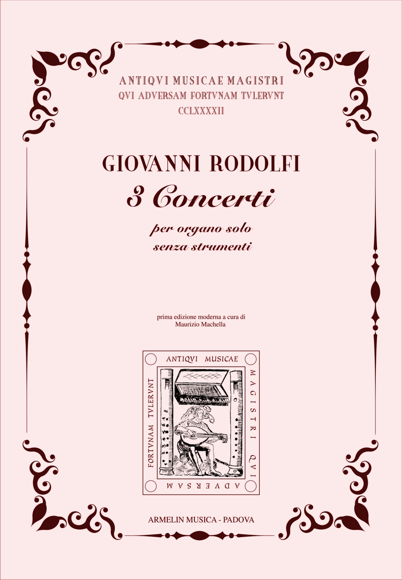 Armelin Musica Tre Concerti noty pro varhany sólo