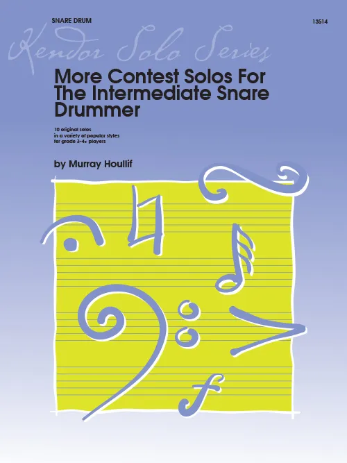 Kendor Music More Contest Solos noty pro malý buben 10 sól
