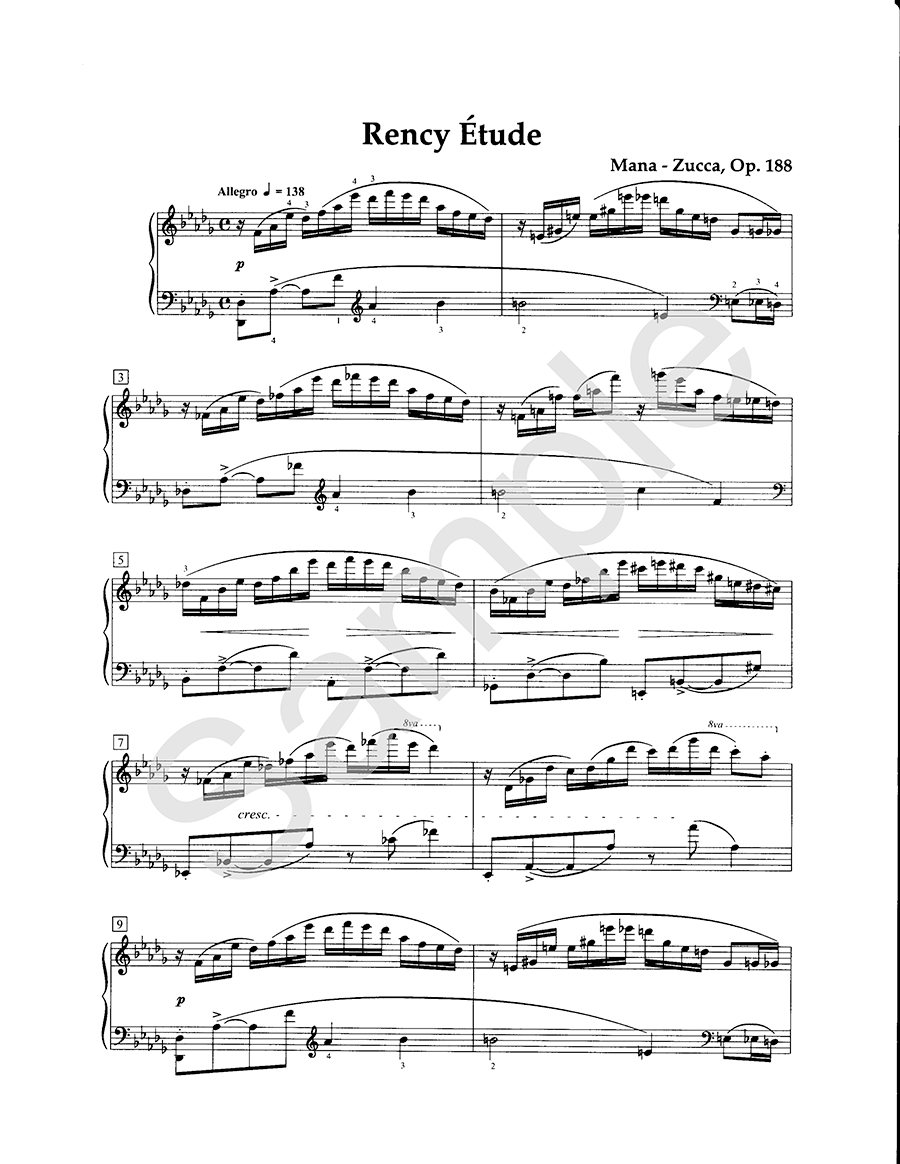 Hildegard Publishing Four Piano Works Mana-Zucca noty pro klavír