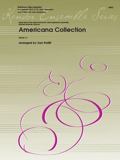 Kendor Music Americana Collection noty pro tuba kvartet