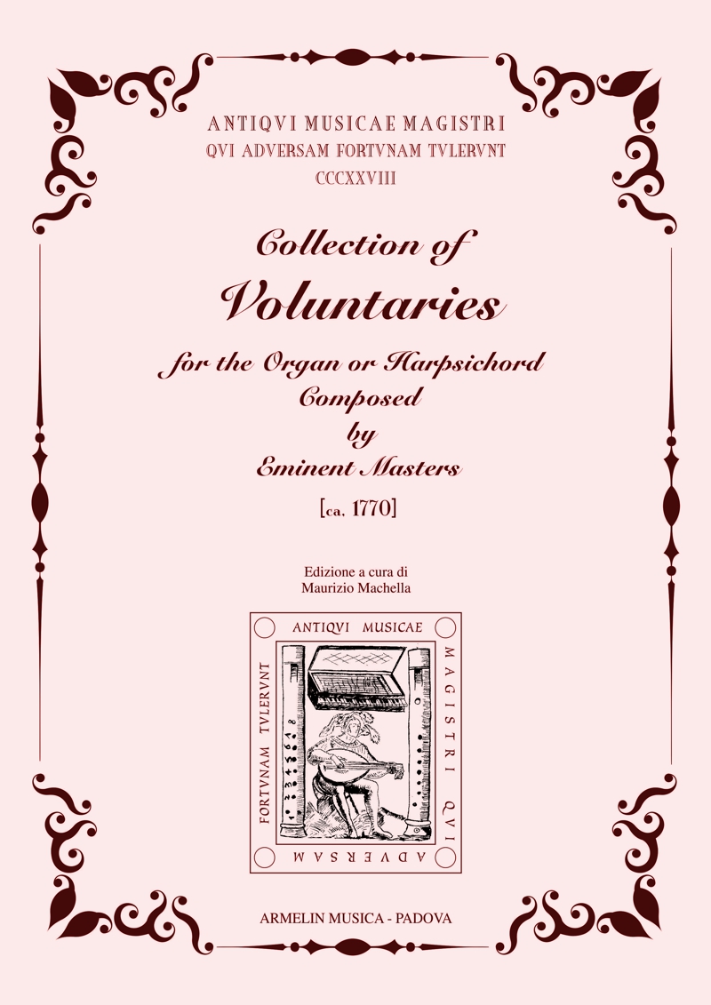Armelin Musica Collection of Voluntaries noty pro varhany 10 skladeb