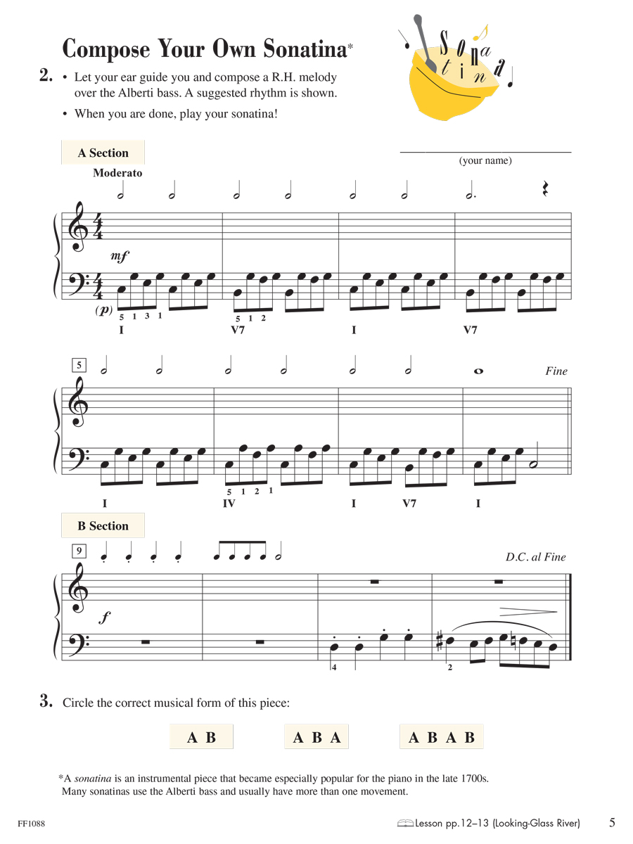 Faber Piano Adventures Level 3A Theory Book 2nd Edition teorie
