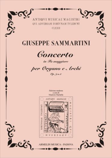 Armelin Musica Concerto in Fa magg. op. 9 n. 2 noty tisk