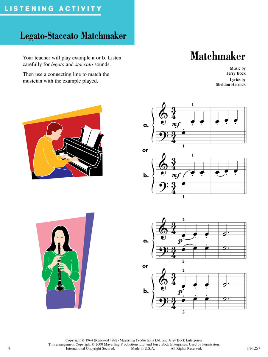 Faber Piano Adventures Level 1 Popular Repertoire noty
