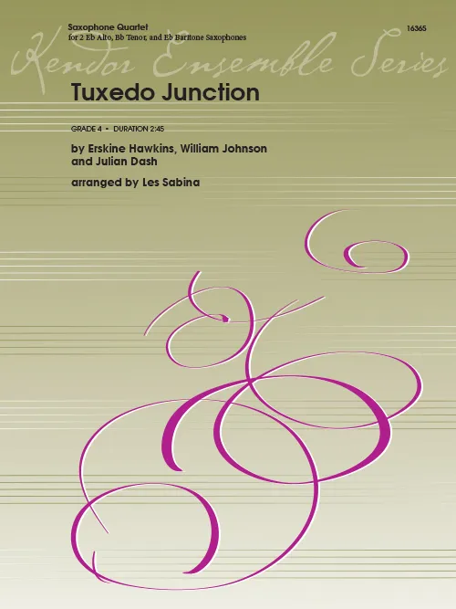 Kendor Music Tuxedo Junction noty pro saxofonové kvarteto