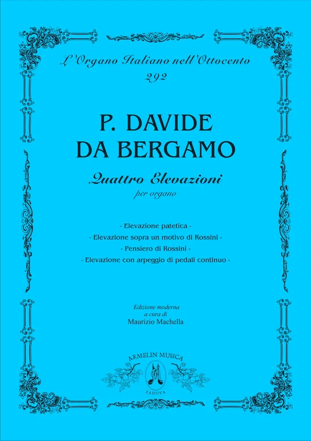 Armelin Musica 4 Elevazioni per organo noty pro varhany