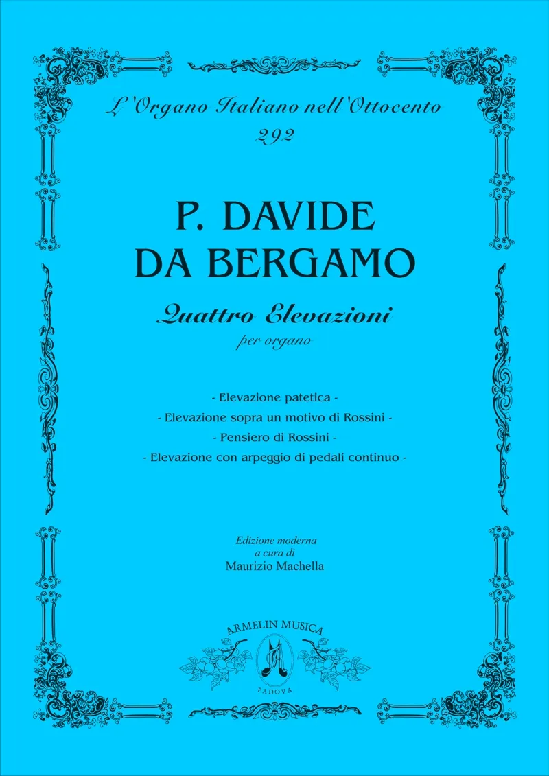 Armelin Musica 4 Elevazioni per organo noty pro varhany