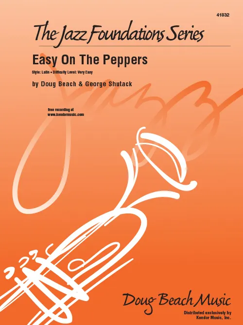 Kendor Music Easy On The Peppers noty latin pro 4 žestě