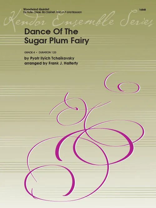 Kendor Music Dance Of The Sugar Plum Fairy noty pro kvintet