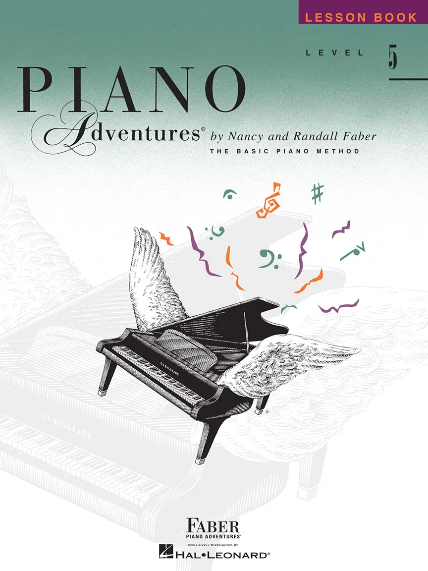 Faber Piano Adventures Level 5 Lesson Book noty pro klavír