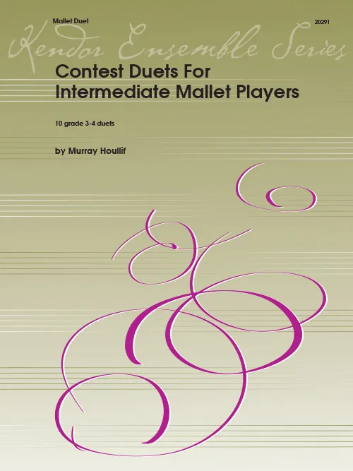 Kendor Music Contest Duets For Intermediate Mallet Players noty pro duo
