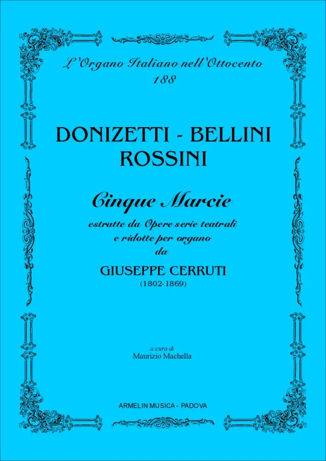Armelin Musica Bellini Donizetti Rossini noty pro zpěv