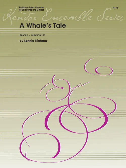Kendor Music A Whale's Tale noty pro tubový kvartet