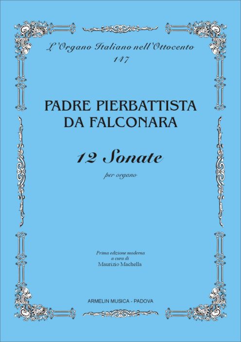 Armelin Musica 12 Sonate chrámové noty pro varhany