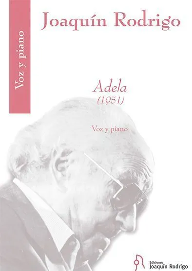 Ediciones Joaquín Rodrigo Adela noty hlas klavír PDF