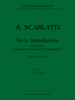 Armelin Musica Varie introdutioni noty pro varhany