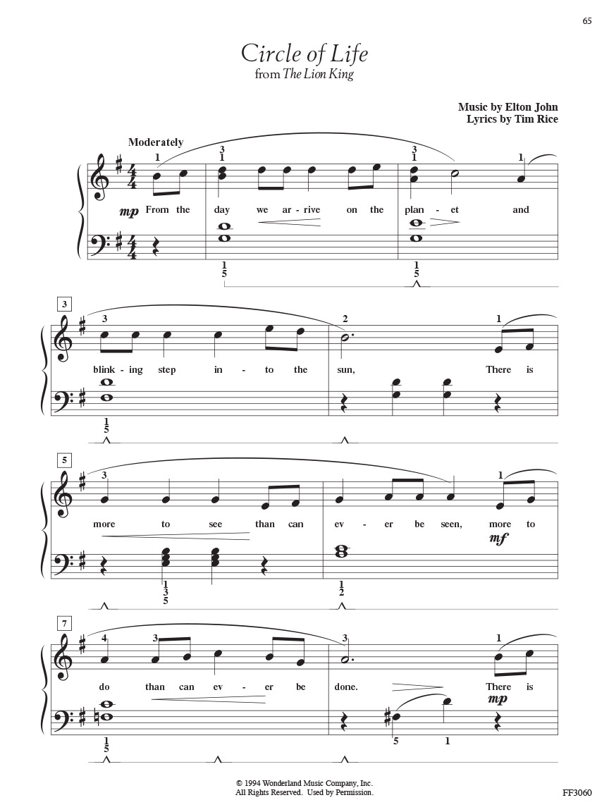 Faber Piano Adventures Adult Disney Book 1 noty pro klavír pro dospělé
