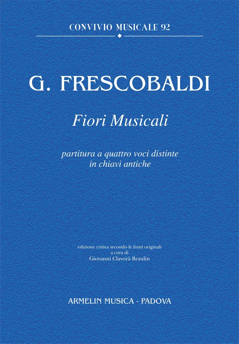 Armelin Musica Fiori Musicali noty pro varhany
