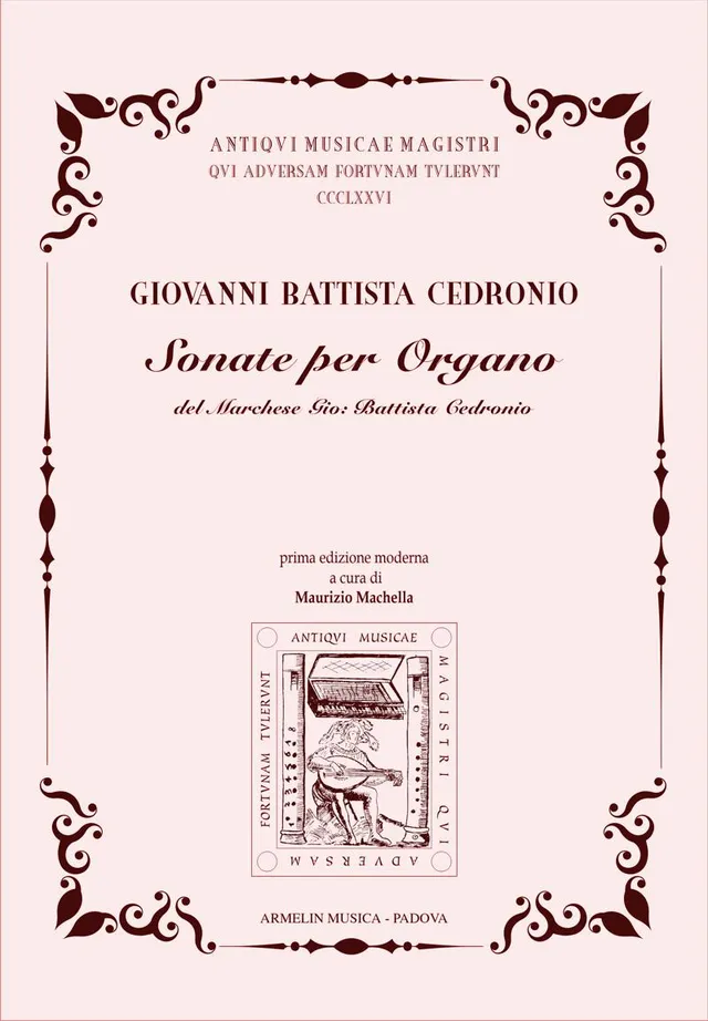Armelin Musica Sonate per organo noty pro varhany
