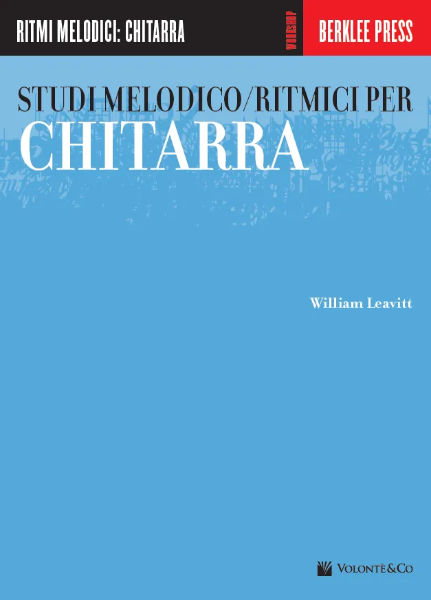 Volonte & Co Studi Melodico Ritmici per Chitarra noty kytara