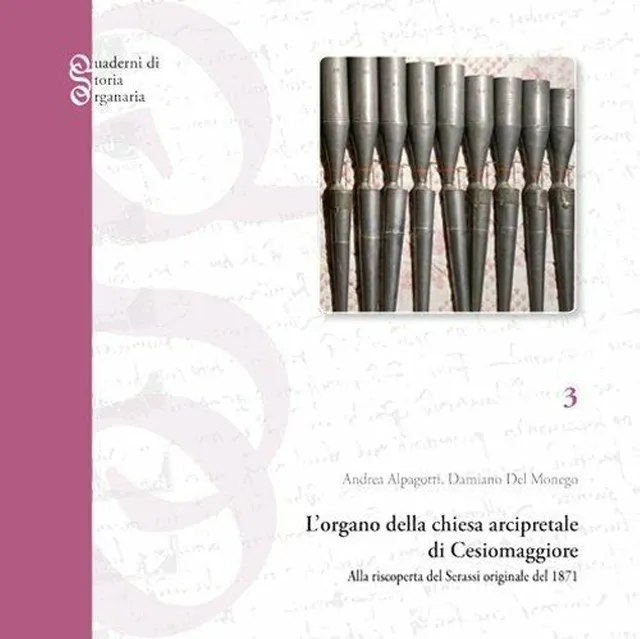 Armelin Musica L’organo Cesiomaggiore publikace o varhanách