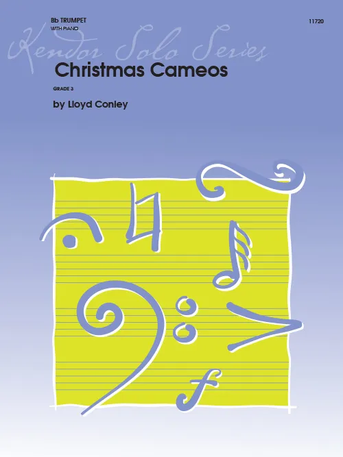Kendor Music Christmas Cameos noty pro trubku s klavírem