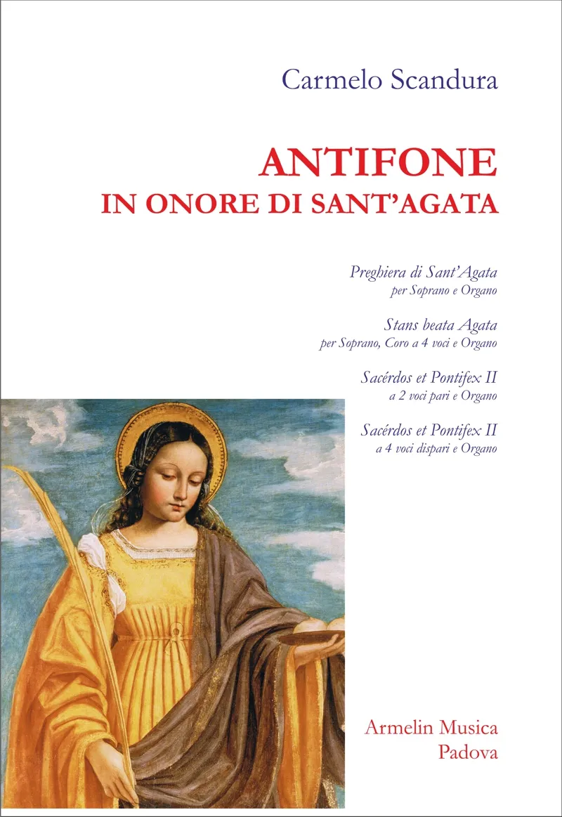 Armelin Musica Antifone in onore di Sant’Agata noty sbor